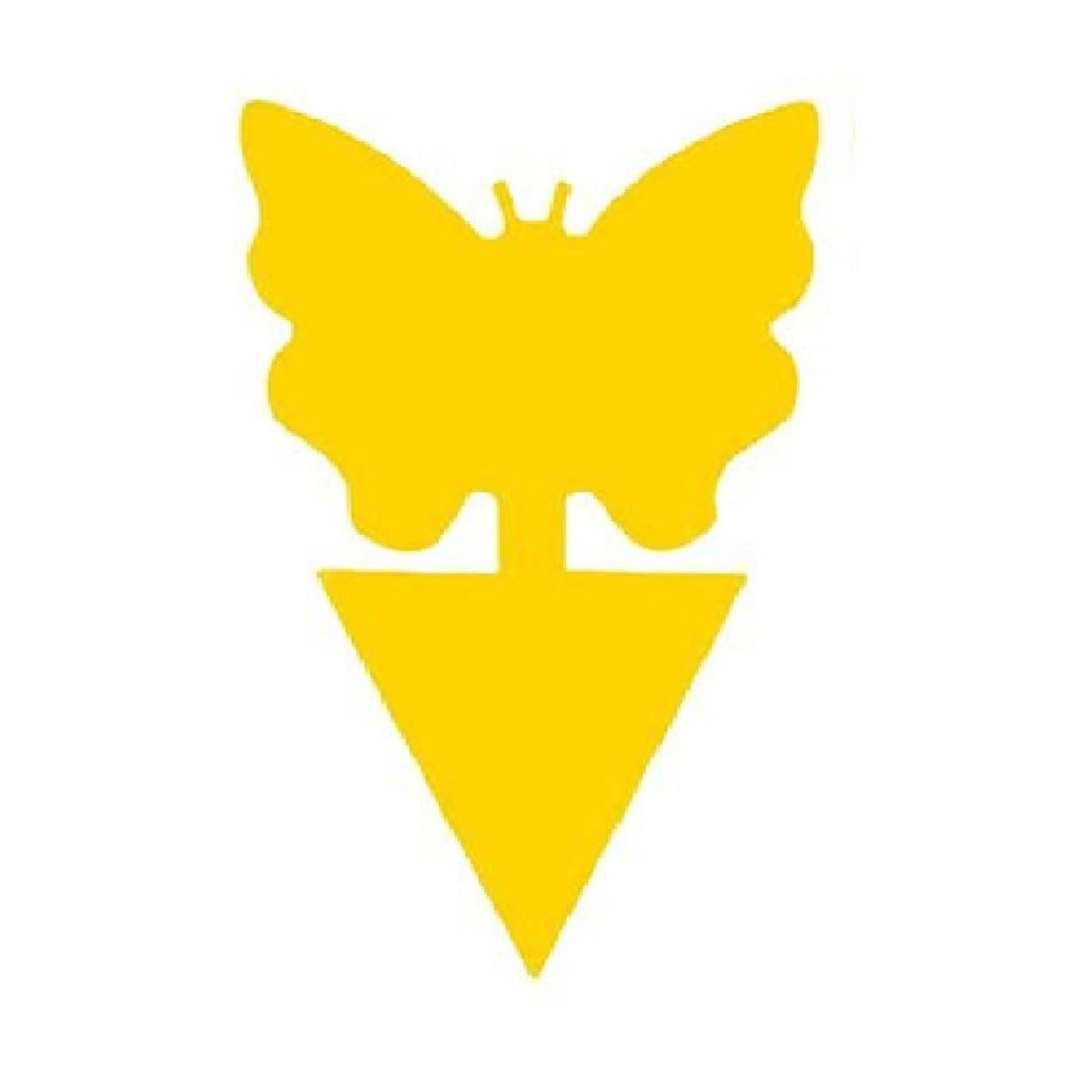 QIEZHON Insect Traps 20 Natural Fruit Gnat Yellow Sticky Odorless And