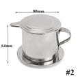 thumbnail image 1 of QIFEI 100ml Vietnamese Coffee Maker, Stainless Steel Coffee Vietnamese Coffee Filter Vietnam Coffee Dripper for making Vietnamese Style at Home Office, 1 of 4