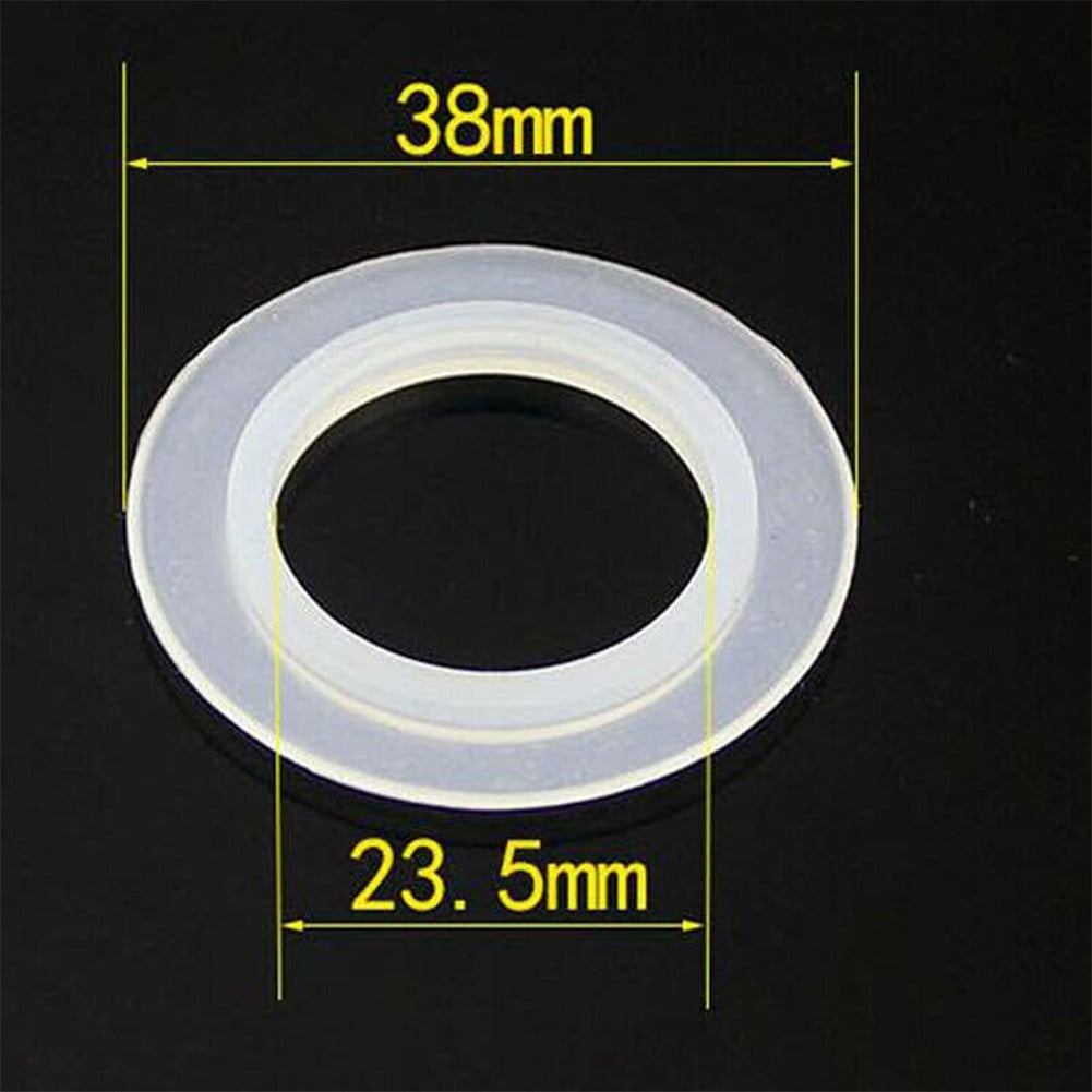QIFEI 10Pcs Tub Stopper Gasket for Tub Drain Assemblies Silicone Ring