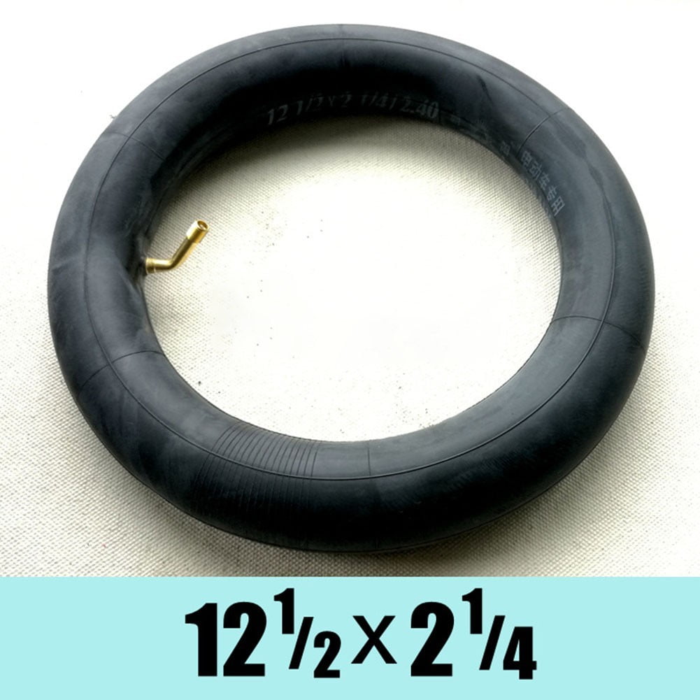 QIFEI 12 1/2x2 1/4 E-Bike Scooter Pneumatic Tire Set 12 Inch Inner Tube - Thicken Black
