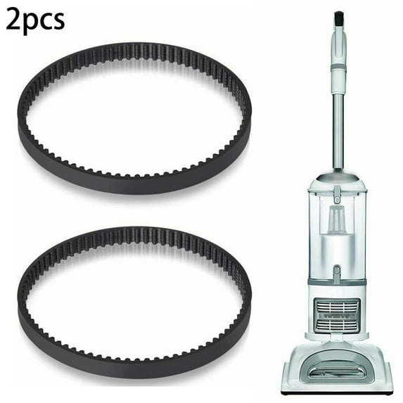 QIFEI 2Pcs Replacement Vacuum Belts for Shark Navigator Lift-Away Pro NV352 NV355 NV356 NV357 Black
