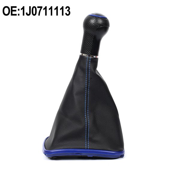QIFEI 5/6 speed 1pcs 23 mm Manual Gear Knob with Shift Boot for Golf 4 IV OE 1J0711113