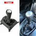thumbnail image 1 of QIFEI For HONDA for ACCORD EURO VII 7 MK7 03-2008 5 Speed Gear shift knob Level Boot, 1 of 8