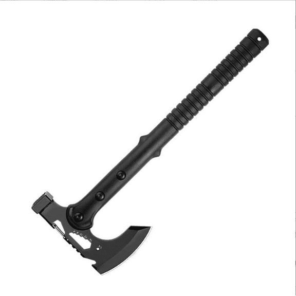 QIFEI Multifunctional Axe Stainless Steel Survival Axe | Multi-purpose | Stainless Steel | Non-slip, Durable | Camping And Survival, Hunting | Outdoor | Easy To Use Multi-Purpose Camping Tool Axe