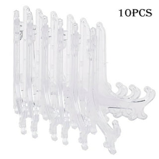 12 Pieces Mini Easel Stands Plastic Plate Stand Holder Display