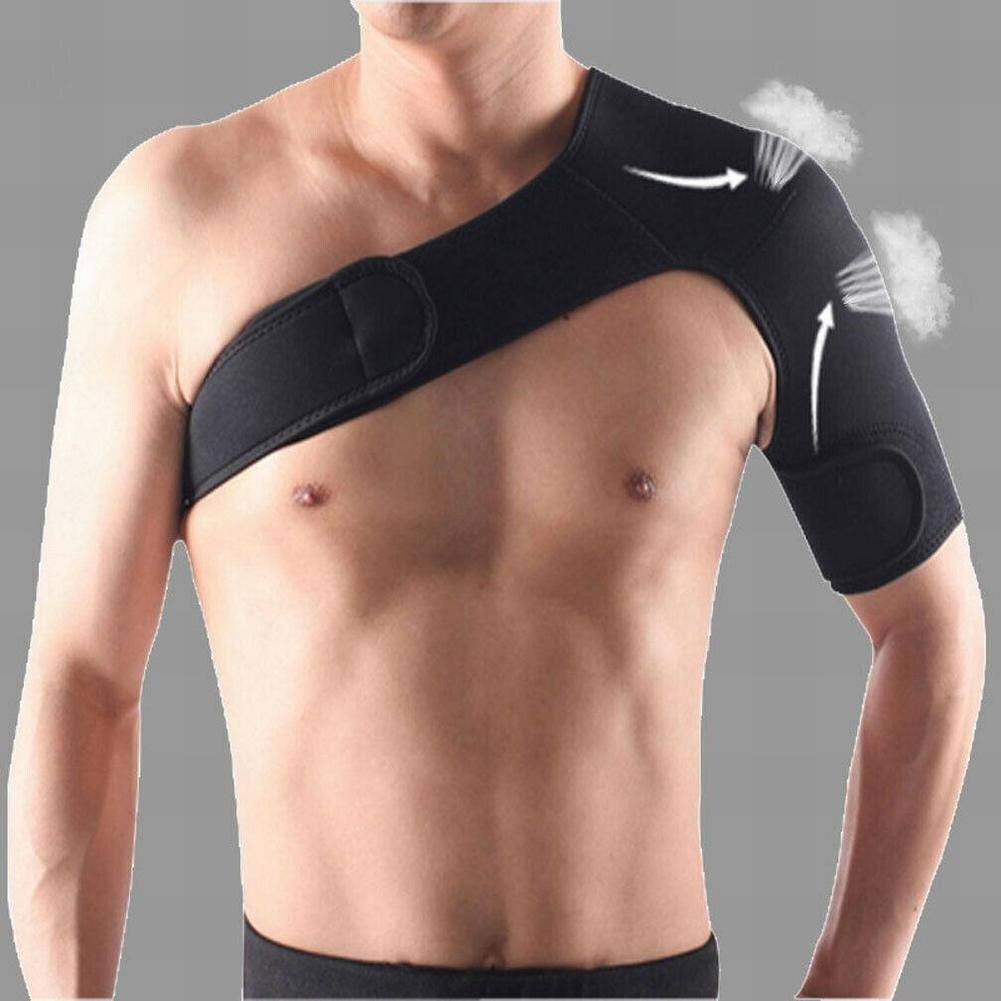 FIGHTECH Shoulder Brace for Torn Rotator Cuff for Men and Women - 4 Sizes -  Support & Pain Relief (Black, Large/X-Large)