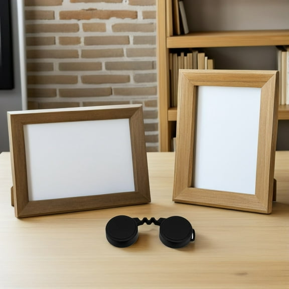 QIFULL Objective Lens Cap Replacement Black Rubber Eyepiece Cover for Binoculars 1 Set 4.7x2.4in