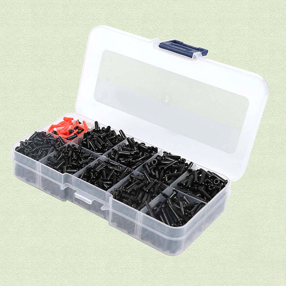 QIFULL 1 Set Sports Racket Tubing Eyelet Black Badminton Racket ...