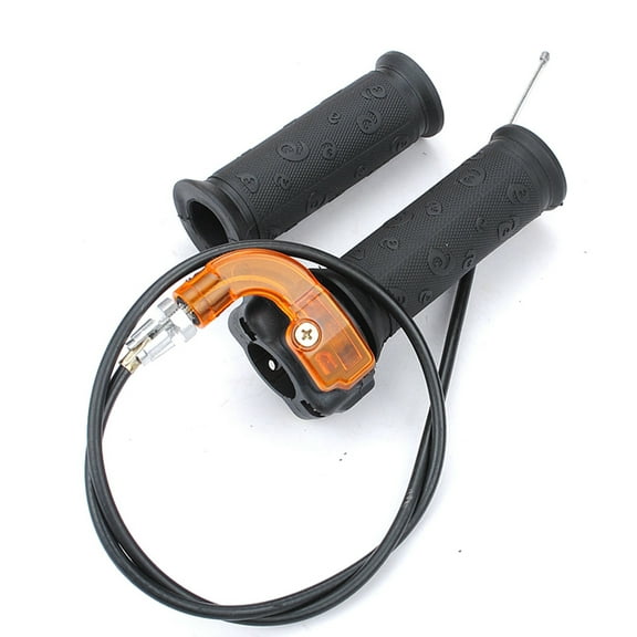 QIFULL Universal Throttle Cable for 49cc Models Black 1 Set