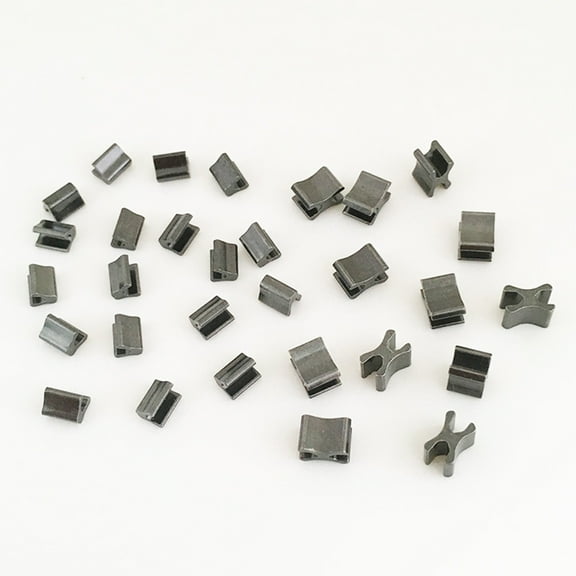 QIFULL Zipper Bottom Stops Zipper Stops Kit Metal 1 Set