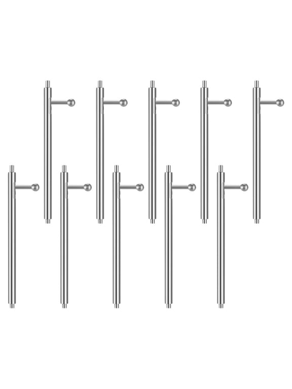 10Pcs Quick Release Stainless Steel Watch Pins Replacement Tool for Universal Watch Bands