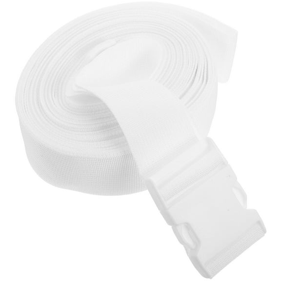 QIFULL White Twin Bed Connector Strap Adjustable Mattress Bridge with Non Slip Grip for Home