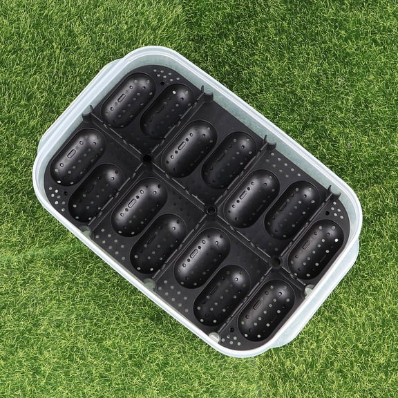 QIFULL Hatching Box for Pets Durable Plastic Breeding Box with Clear Cover Ideal for Home Use