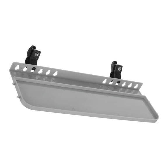 QIFULL 1Set Grey Tabletop Easel Paint Tray with Removable Design for Portable Painting