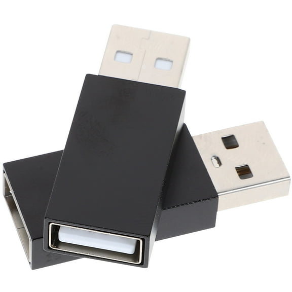 QIFULL 2Pcs USB 2.0 Extension Cable Adapt with Cnc Aluminum Alloy Shell for Computer