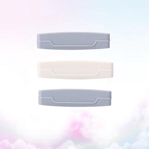 QIFULL 3Pcs Assorted Color Toothpaste Tube Squeezer Kit Made of Durable ABS Material