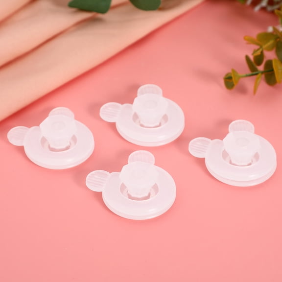 QIFULL 4Pcs Bed Sheet Grippers Holders Adjustable Plastic Mattress Pad Secure Clips for Sleeping