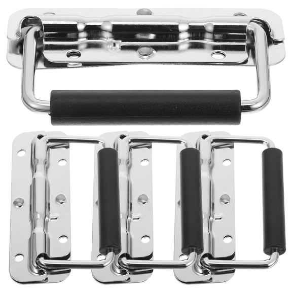 QIFULL 4Pcs Heavy Duty Handles Stainless Steel Spring Loaded Pull Handles for Cabinets 12In