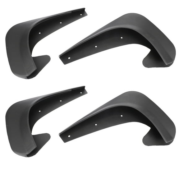 QIFULL 4pcs Car Mud Flaps Sturdy Mudguards for Superior Tire Protection Sleek Design Fits Most Vehicles