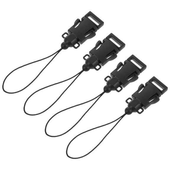 QIFULL 4Pcs Quick Release Lanyard with Camera Strap Clips for Secure Dslr Attachment