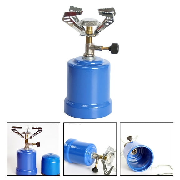 QIFULL Lightweight Outdoor Cook Stove in Assorted Colors Suitable for Hiking Backpacking and Yard Cooking