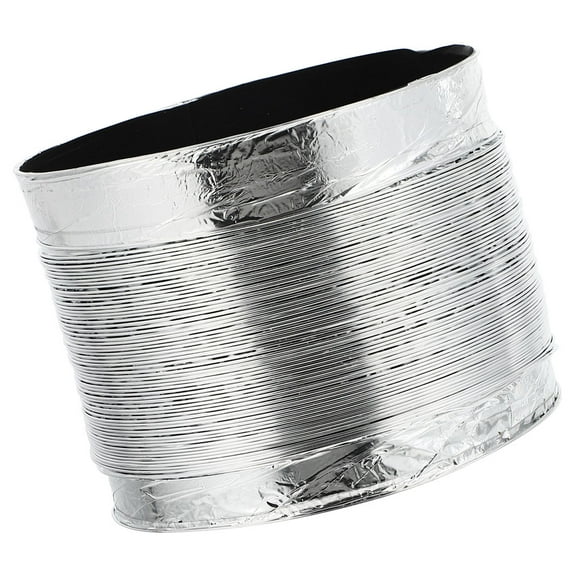 QIFULL Durable Aluminum Foil Kitchen Vent Hose Easy Installation Flexible Air Duct
