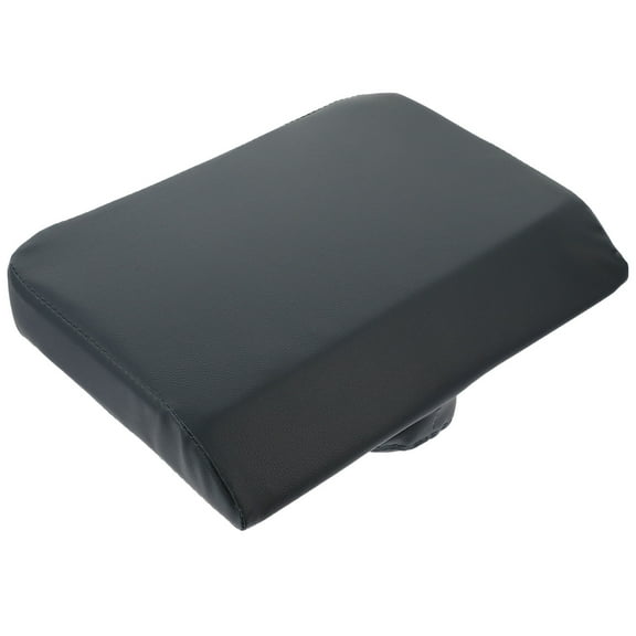 QIFULL Navy PU Massage Headrest for Bed Adjustable Ergonomic Face Pillow for Beauty Salon Spa Size 12x8.5x3.5
