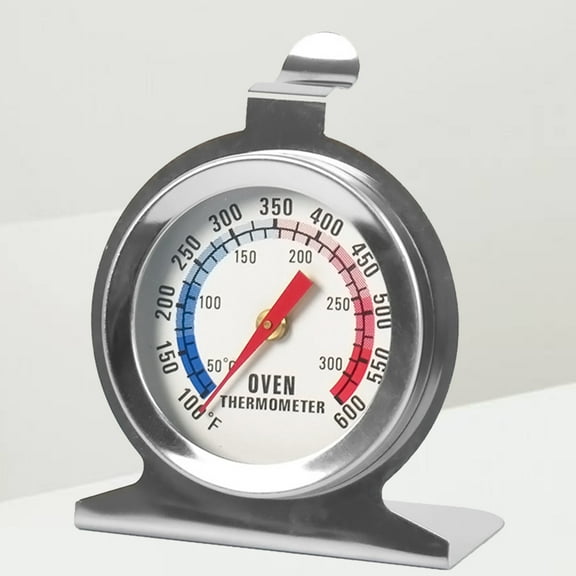QIFULL Assorted Color Stainless Steel Temperature Oven Thermometer for Home Use Indoor Bbq Gauge