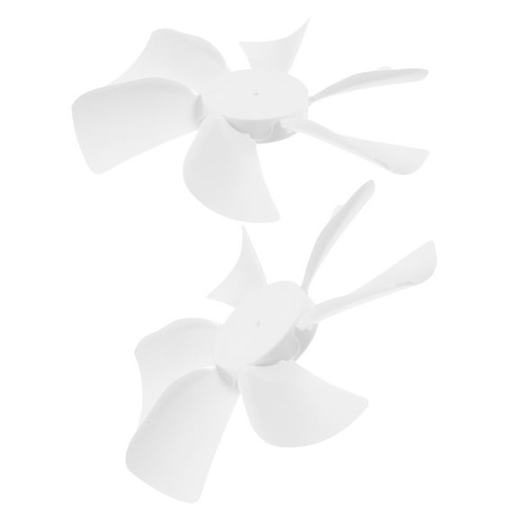 QIFULL 2Pcs Rv Ceiling Fan Replacement Blades White Lightweight and Resistant to Breakage Fan Accessories