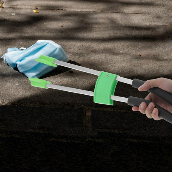 QIFULL Aluminum Alloy Grabber Tool for Outdoor Use Durable Garbage Clamp with Sturdy Build for Trash Pickup