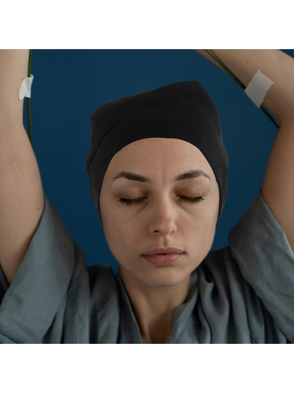 Unisex Comfortable Cotton Sleeping Cap with Breathable Features for Night Use