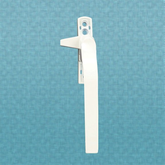 QIFULL White Door and Window Handle Made of Premium Durable Material with Lock