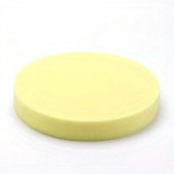 QIFULL Light Yellow Round Pottery Sponge Comfortable Elastic Sponge for Painting Craft Molding