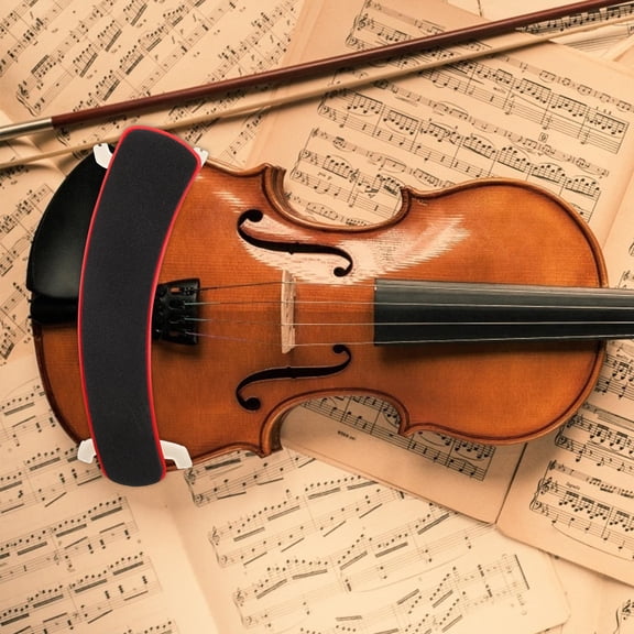 QIFULL Qifull Red Rubber Violin Shoulder Pad Portable Instrument Support