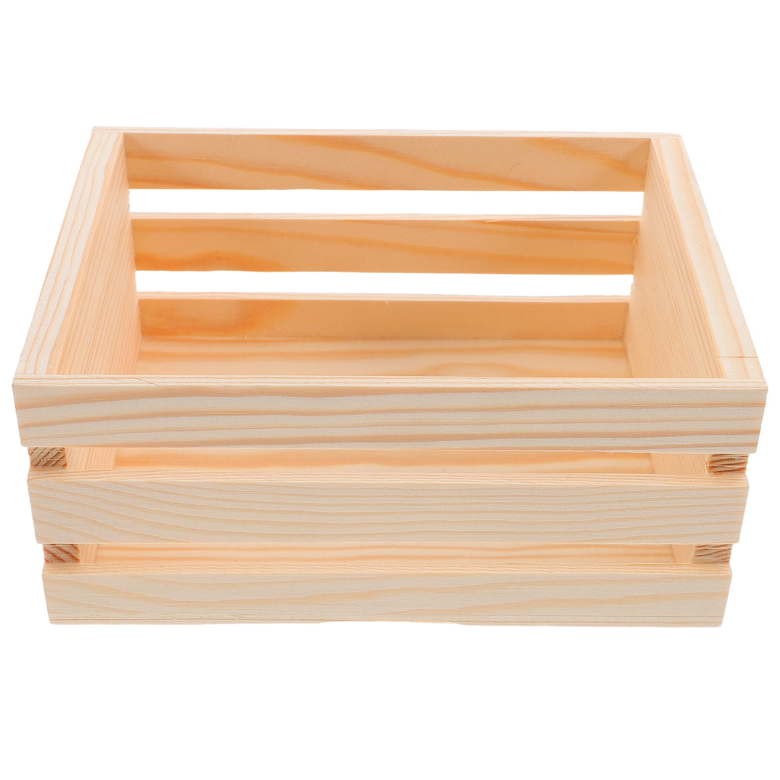 General Flash Accessory QIFULL small wood crate Wooden Storage Box Wood Storage General Users ...