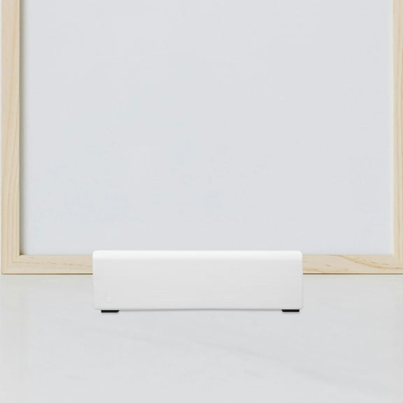 QIFULL Wooden Floor Mirror Stand White Solid Wood Nonslip Support for Full Length Mirrors