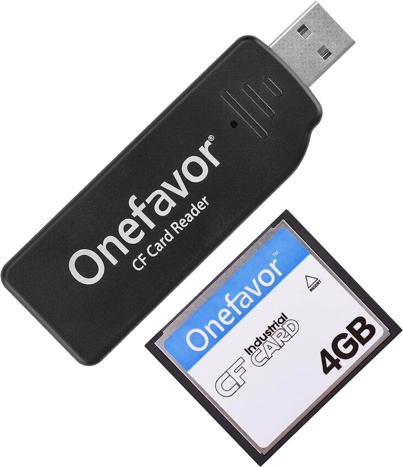 QIHE-CompactFlash Cards Reader, Compact Flash CF Memory Card USB Reader ...