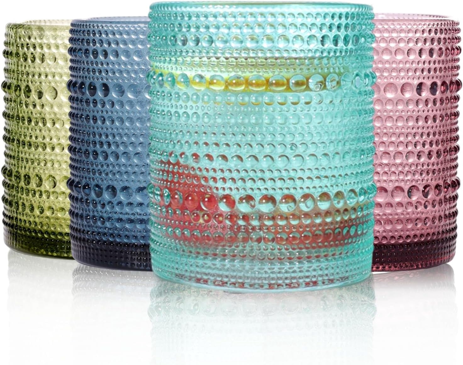 Jupiter Hobnail Drinking Glasses