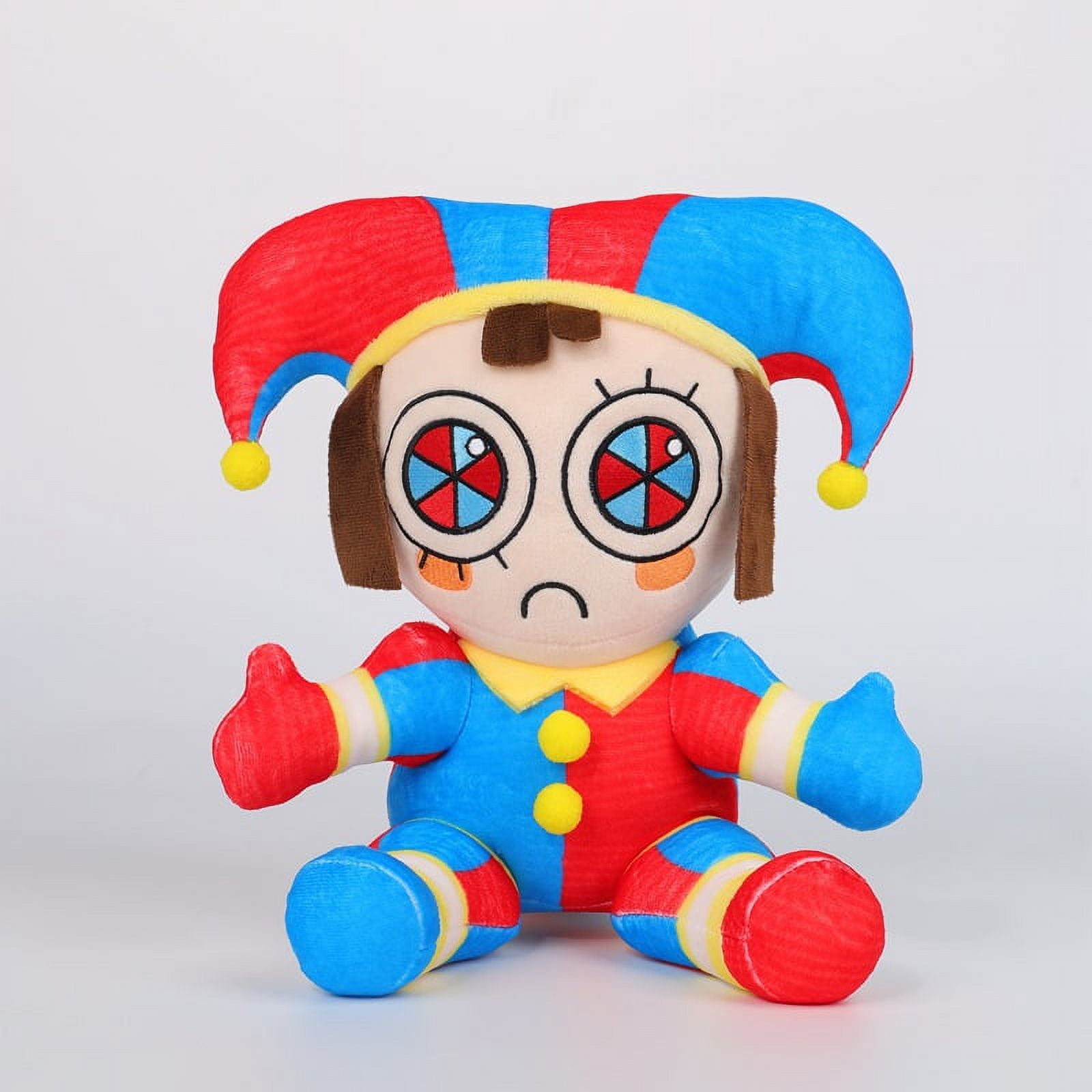 QIHUA New The Amazing Digital Plush Toys Amazing Circus Clown Rabbit Plush Dolls Periphery Stuffed Toys Kids Adults Gift