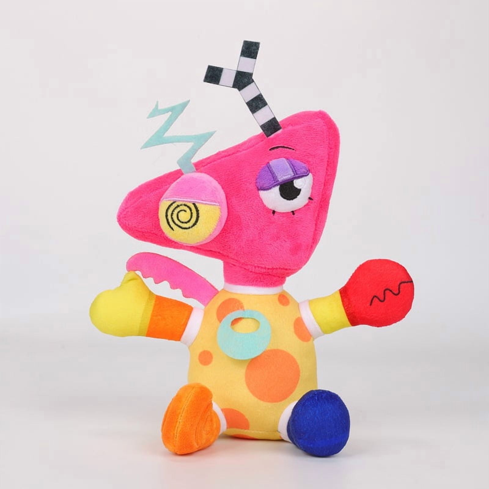 QIHUA New The Amazing Digital Plush Toys Amazing Circus Clown Rabbit Plush Dolls Periphery Stuffed Toys Kids Adults Gift