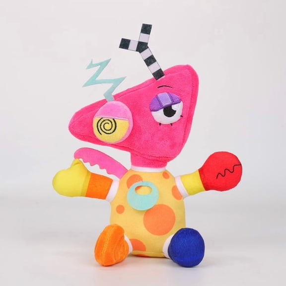 QIHUA New The Amazing Digital Plush Toys Amazing Circus Clown Rabbit Plush Dolls Periphery Stuffed Toys Kids Adults Gift