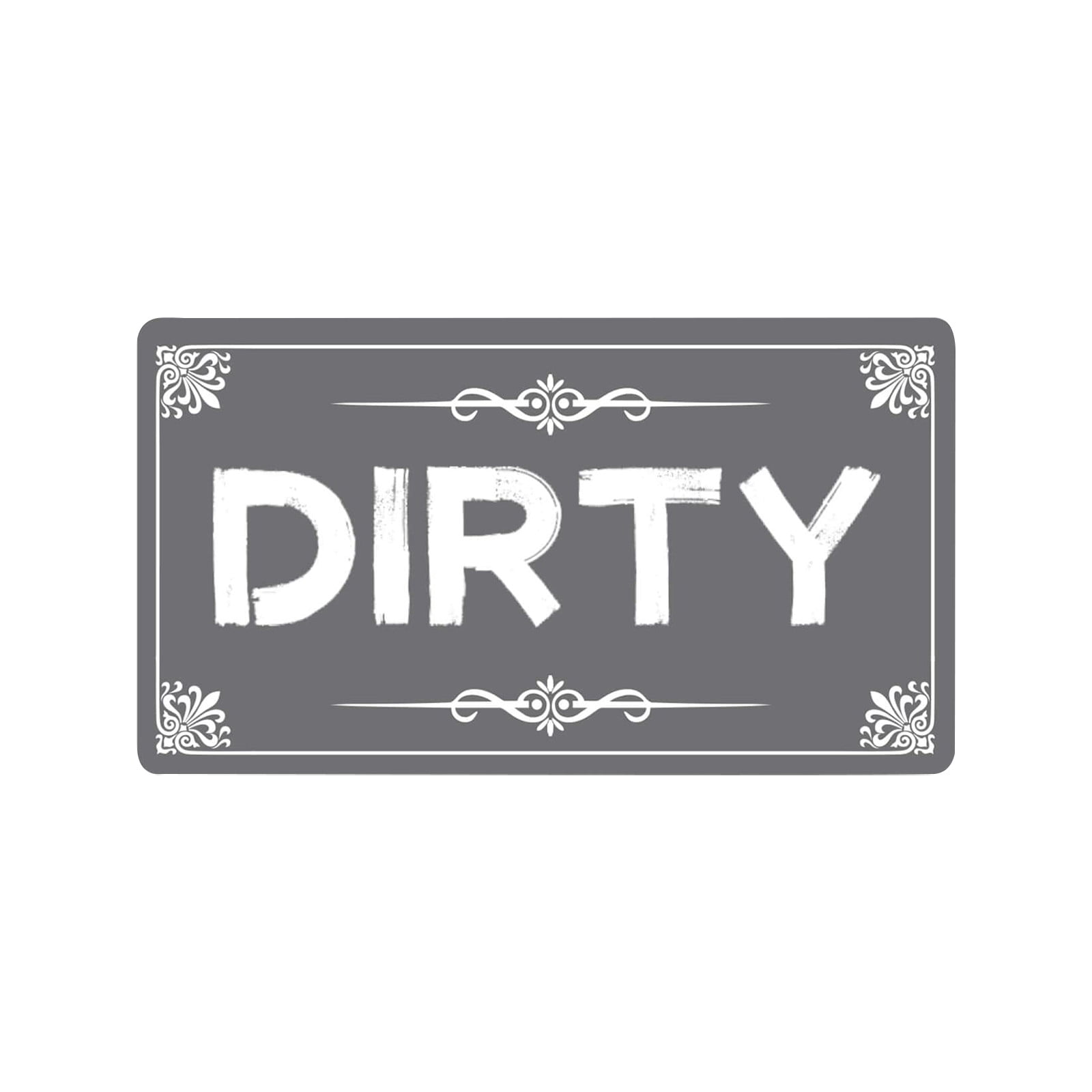 QIIBURR Clean and Dirty Dishwasher Dishwasher Are Clean and Dirty, and