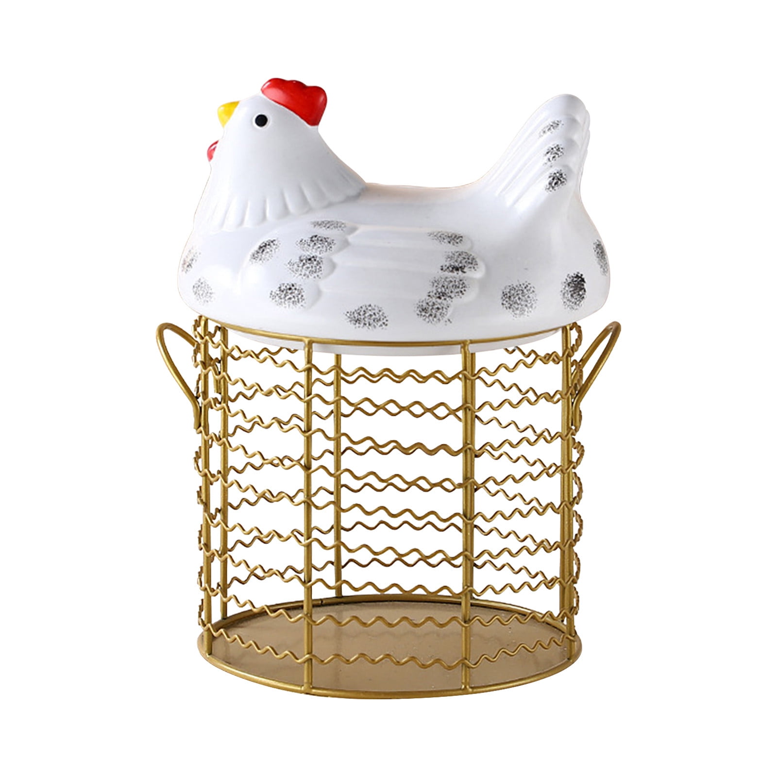  Chicken Egg Basket For Collecting Eggs,Wire Egg