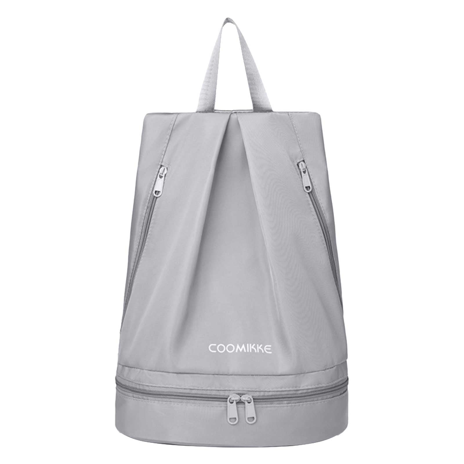 QIIBURR Gym Backpack with Shoe Compartment Beach Backpack with Shoe