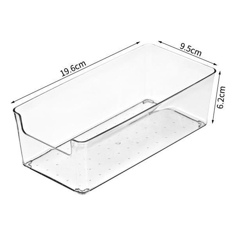 QIIBURR Plastic Storage Containers with Drawers Desktop Drawer Storage