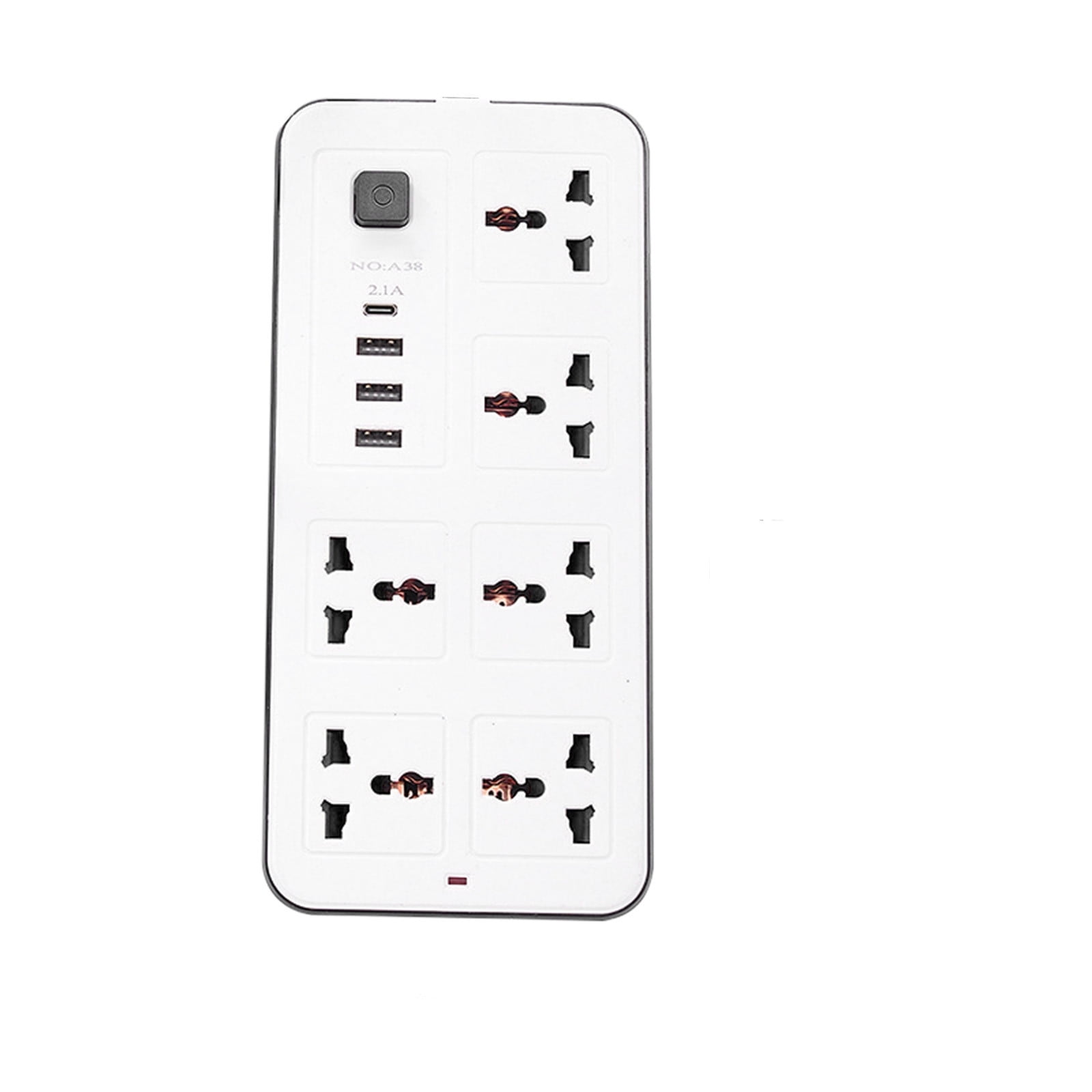 QIIBURR Power Strips with Surge Protection and Usb Ports Home