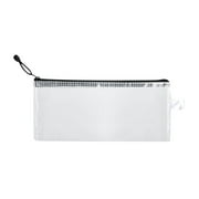 QIIBURR Small Mesh Bags with Zipper Mesh Zipper Bags Document Bag Ticket、A4、A6 Document Pouches File Folders 12Pcs