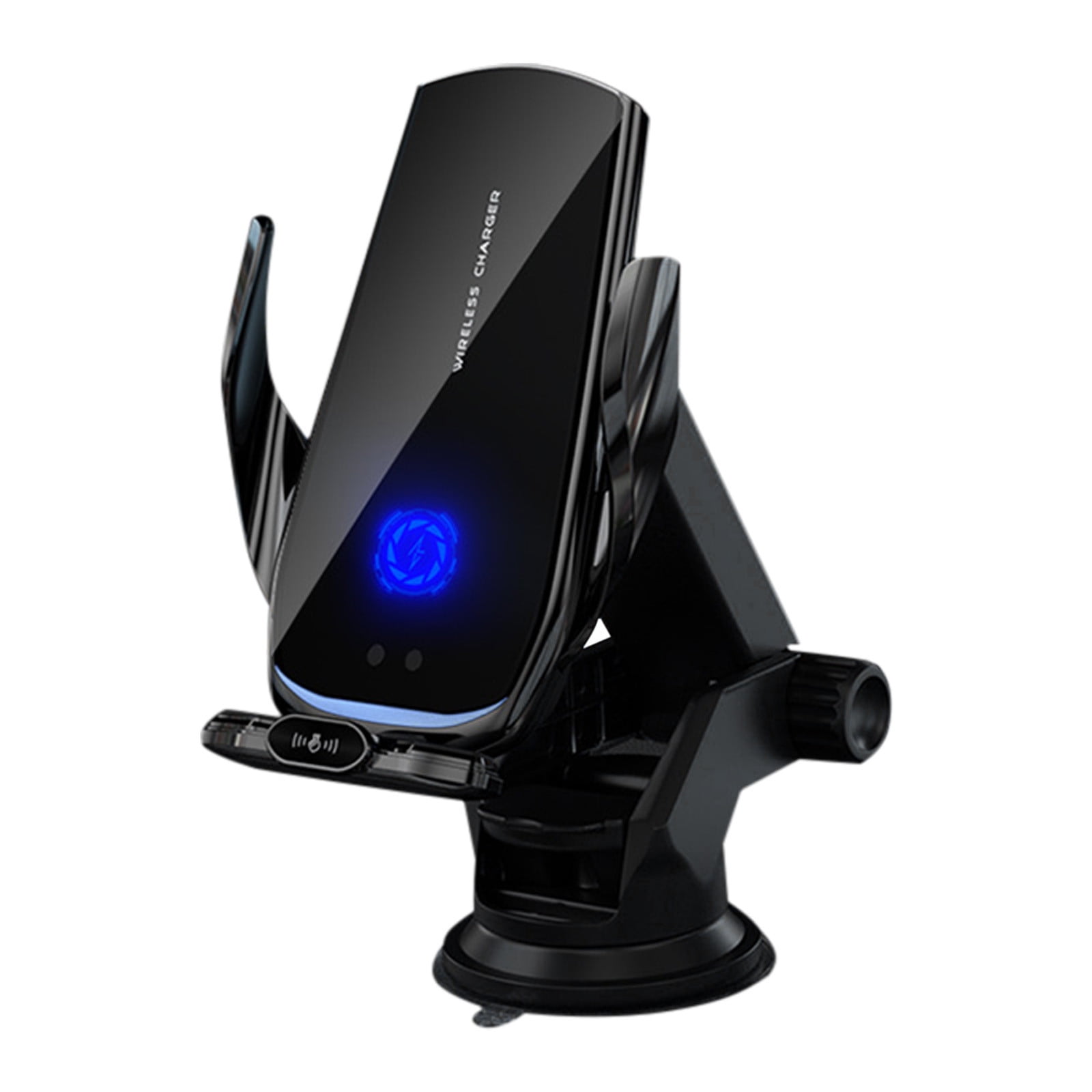 QIIBURR Smart Car Wireless Charger Phone Holder Wireless Car Charger Mount,Auto Clamping Phone