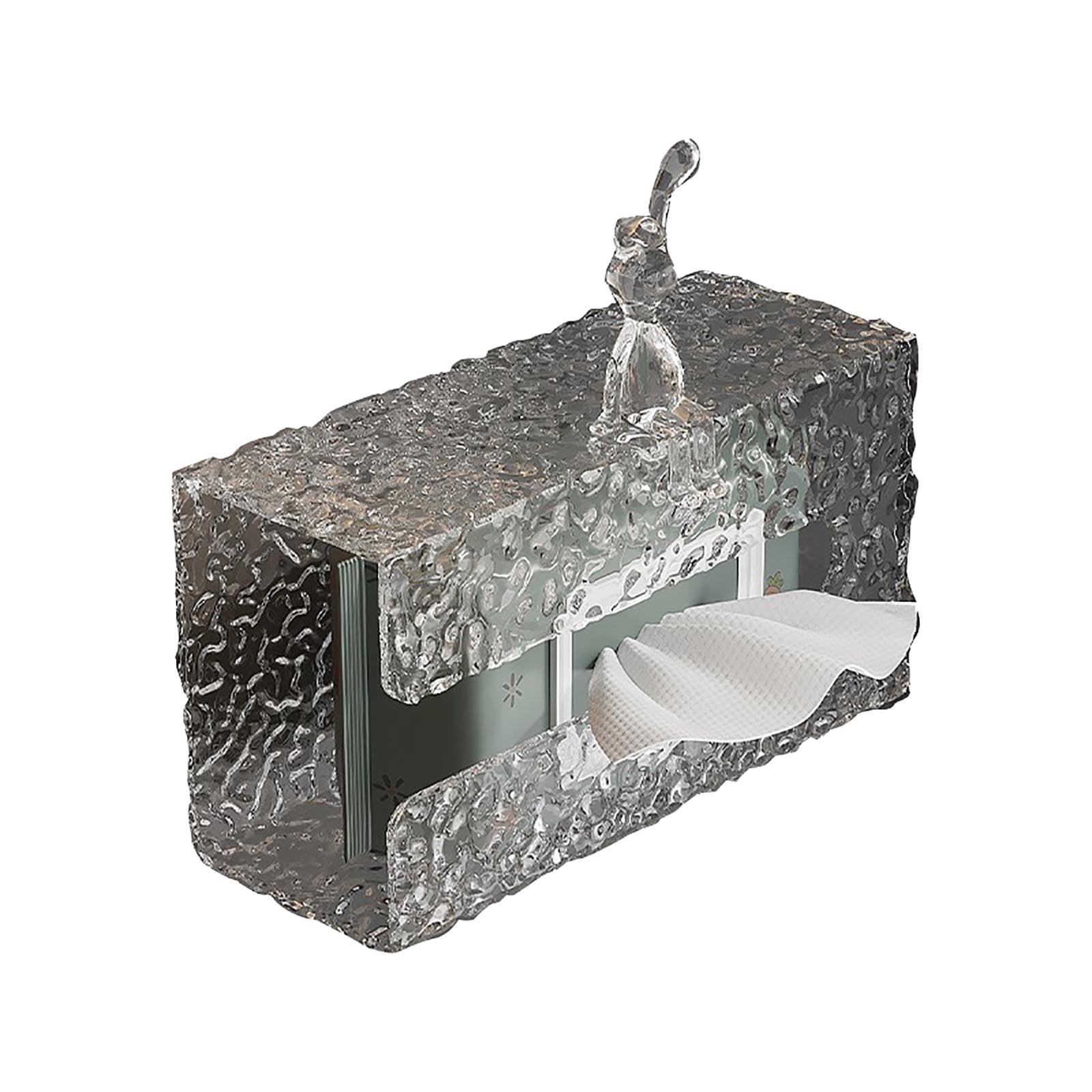 QIIBURR Wall Paper Roll for Living Room Home Desktop Water Corrugated