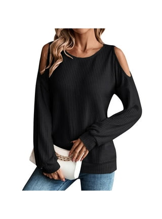 Lanston Porter Cold Shoulder Pullover Sweater in Black NWT sold Size small